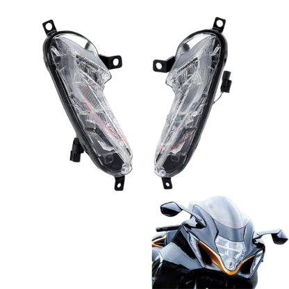 Front Turn Signal Indicators For Suzuki Hayabusa 2021 To 2025